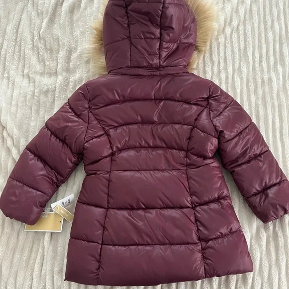 Michael Kors Maroon Toddler Jacket NWT - Picture 4 of 4